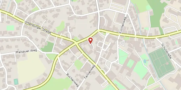 Karte der Umgebung von Griesbacher Str. 5, 94081 Fürstenzell