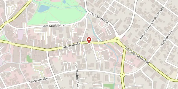 Karte der Umgebung von Hauptstraße 95, 77855 Achern