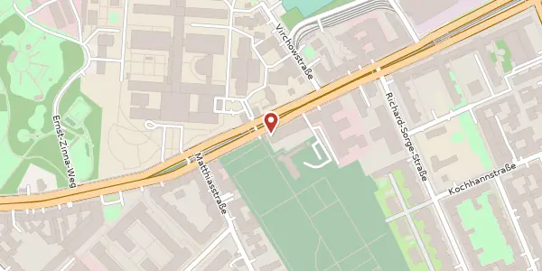 Karte der Umgebung von Landsberger Allee 48 A, 10249 Berlin