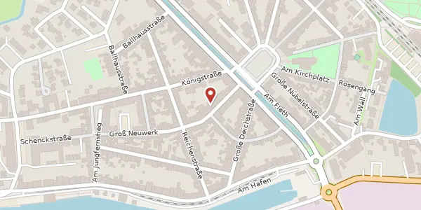 Karte der Umgebung von Schlachterstraße 19, 25348 Glückstadt