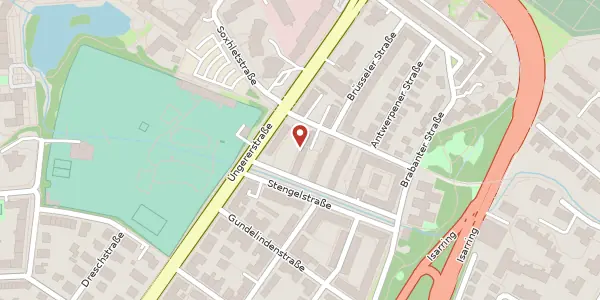 Karte der Umgebung von Stengelstr. 5, 80805 München