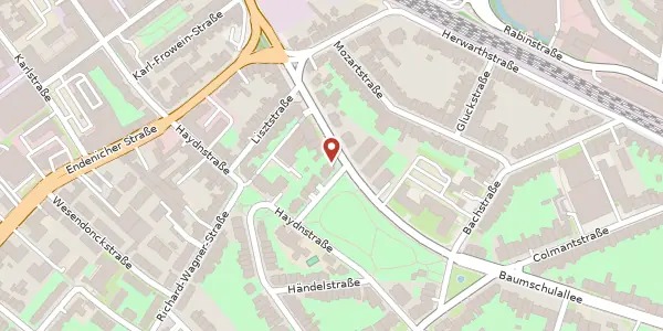 Karte der Umgebung von Wittelsbacherring 1, 53115 Bonn