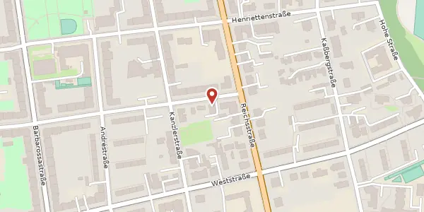 Karte der Umgebung von Walter-Oertel-Straße 1, 09112 Chemnitz