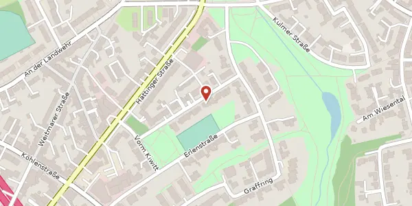 Karte der Umgebung von Grünewaldstr. 9, 44795 Bochum