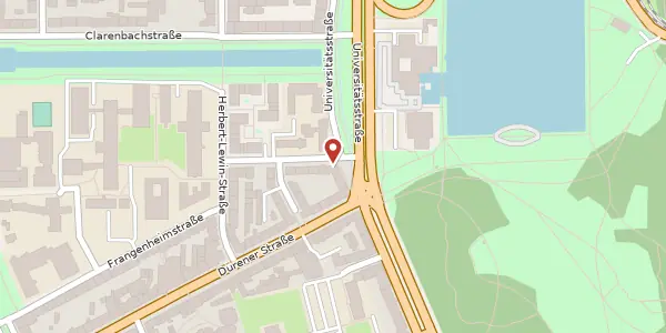 Karte der Umgebung von Gottfried-Keller-Str. 1, 50931 Köln