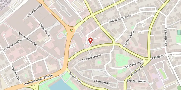 Karte der Umgebung von Stadtgrabenstraße 19, 71032 Böblingen