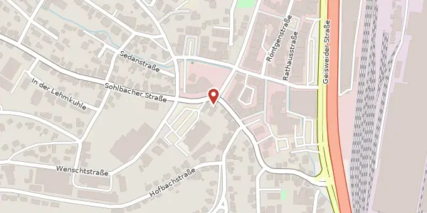 Karte der Umgebung von Sohlbacher Str. 35, 57078 Siegen
