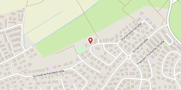 Karte der Umgebung von Barbarossaweg 22, 72770 Reutlingen