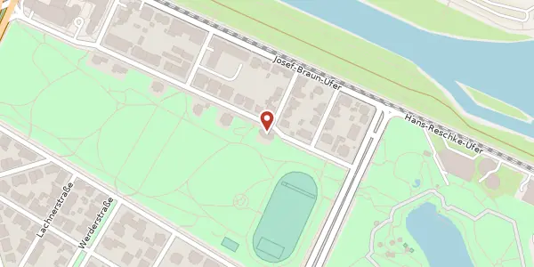 Karte der Umgebung von Bassermannstraße 40, 68165 Mannheim