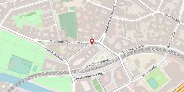 Karte der Umgebung von Große Präsidentenstraße 10, 10178 Berlin