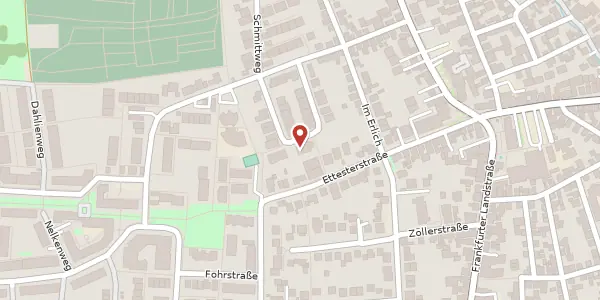 Karte der Umgebung von Glaeserweg 22, 64291 Darmstadt