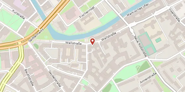 Karte der Umgebung von Wallstraße 15 A, 10179 Berlin