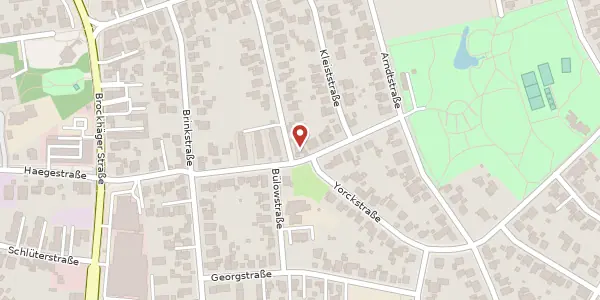 Karte der Umgebung von Körnerstr. 33, 33330 Gütersloh