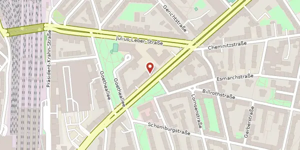 Karte der Umgebung von Max-Brauer-Allee 79, 22765 Hamburg