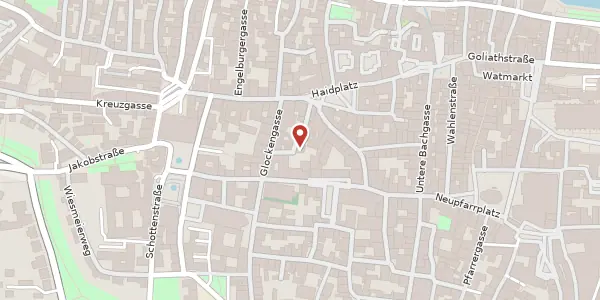 Karte der Umgebung von Krebsgasse 9 a, 93047 Regensburg
