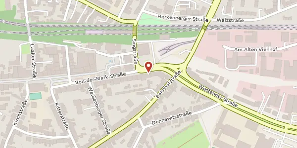 Karte der Umgebung von Von-der-Mark-Str. 9, 47137 Duisburg