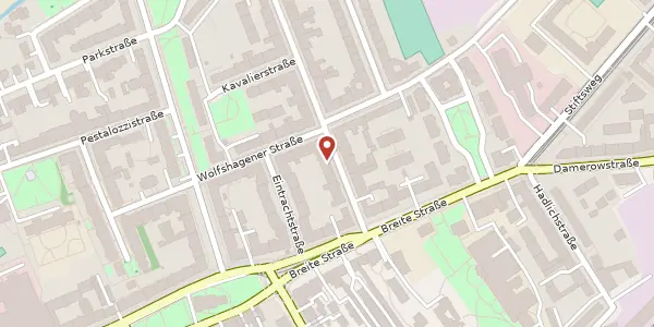 Karte der Umgebung von Kavalierstraße 7, 13187 Berlin