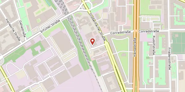 Karte der Umgebung von Auenstraße 3, 01097 Dresden