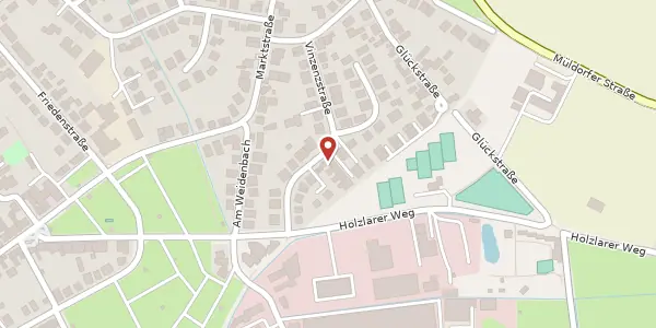 Karte der Umgebung von Vinzenstr. 21, 53229 Bonn