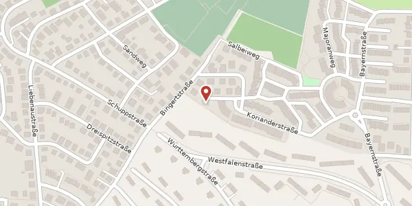 Karte der Umgebung von Liebstöckelweg 48, 65191 Wiesbaden