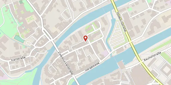 Karte der Umgebung von Sebastianiweg 8, 84028 Landshut