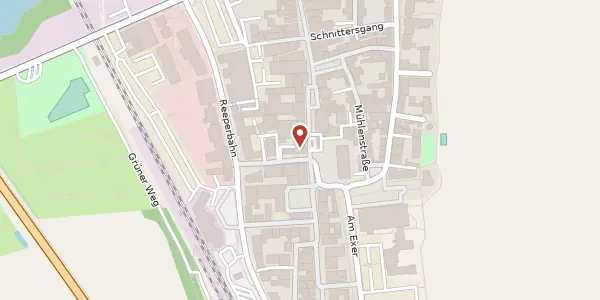 Karte der Umgebung von Kieler Straße 72, 24340 Eckernförde