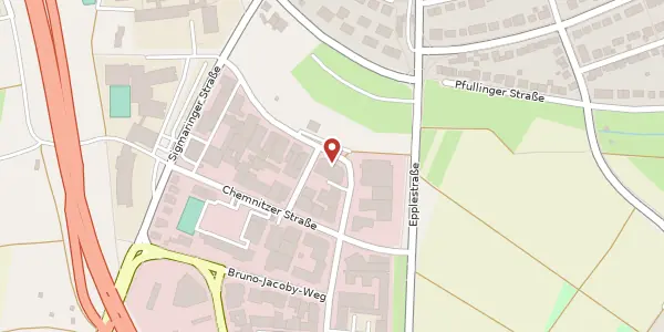 Karte der Umgebung von Julius-Hölder-Straße 30, 70597 Stuttgart