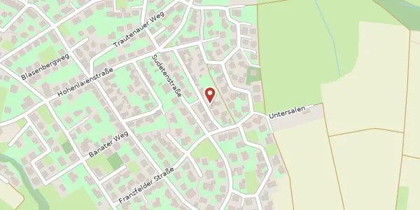 Karte der Umgebung von Danzigerstraße 29, 72406 Bisingen