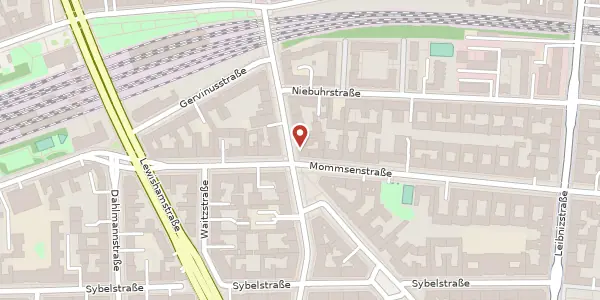 Karte der Umgebung von Wilmersdorfer Straße 102, 10629 Berlin