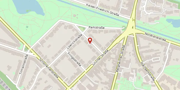 Karte der Umgebung von Wendersstr. 15, 41464 Neuss