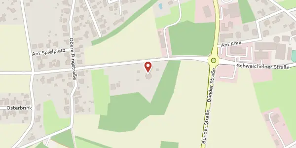 Karte der Umgebung von Milchstr. 17, 32120 Hiddenhausen