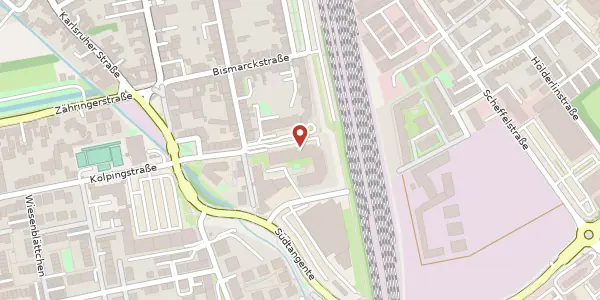Karte der Umgebung von Marstallstraße 49c, 68723 Schwetzingen