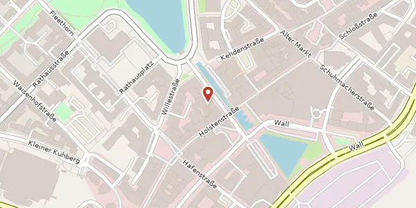 Karte der Umgebung von Holstenbrücke 10, 24103 Kiel