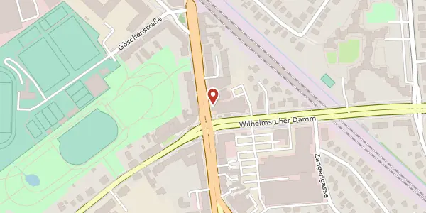 Karte der Umgebung von Oranienburger Straße 88, 13437 Berlin