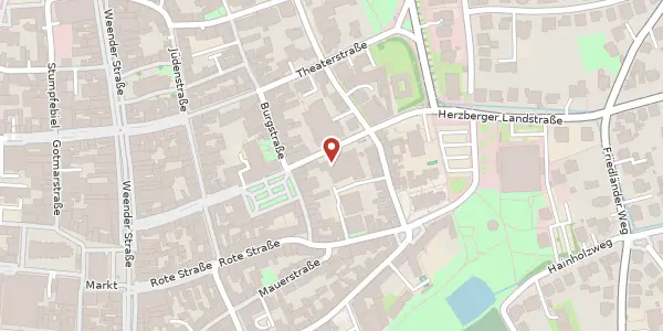 Karte der Umgebung von Friedrichstraße 3/4, 37073 Göttingen