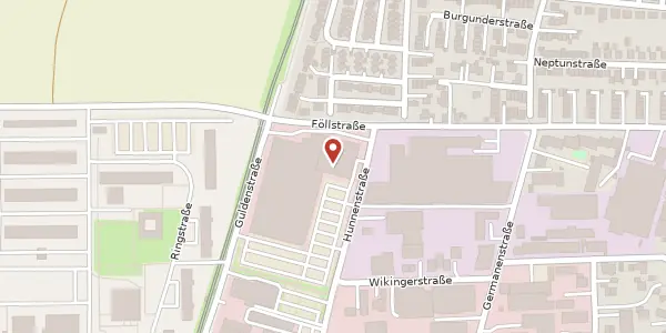 Karte der Umgebung von Hunnenstr. 2, 86343 Königsbrunn