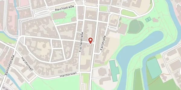 Karte der Umgebung von Lange Straße 14, 38300 Wolfenbüttel