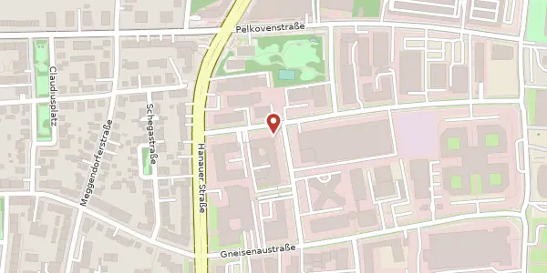 Karte der Umgebung von Dessauerstr. 6, 80992 München