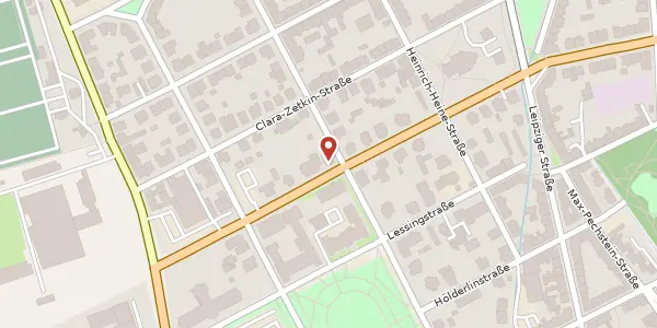 Karte der Umgebung von Kolpingstraße 17, 08058 Zwickau