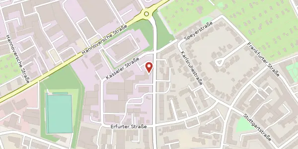 Karte der Umgebung von Berliner Str. 56, 44143 Dortmund