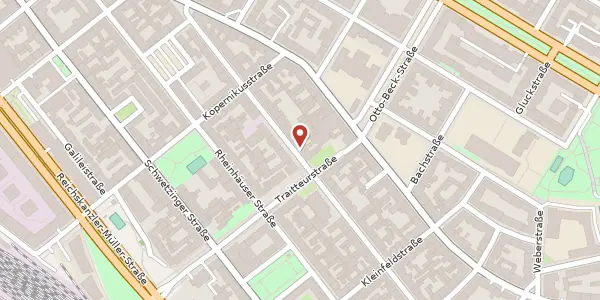 Karte der Umgebung von Augartenstr. 41, 68165 Mannheim