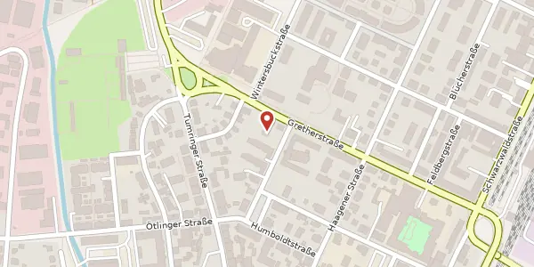 Karte der Umgebung von Gretherstraße 29, 79539 Lörrach