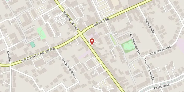 Karte der Umgebung von Düsseldorfer Str. 10, 40667 Meerbusch