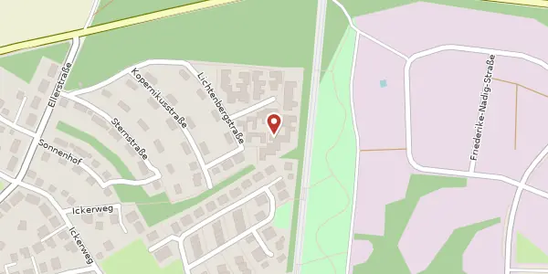 Karte der Umgebung von Newtonstr. 18, 49088 Osnabrück