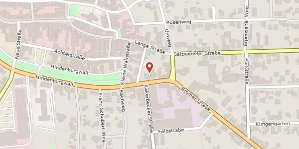 Karte der Umgebung von Ernst-Stackmann-Straße 4, 29378 Wittingen