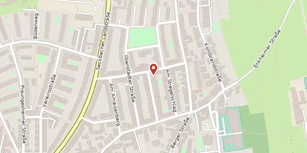 Karte der Umgebung von Wöllstädter Str. 18, 60385 Frankfurt