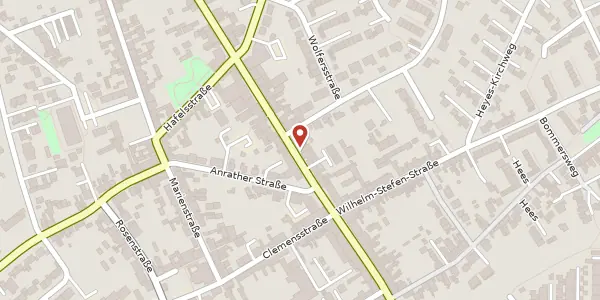 Karte der Umgebung von Kölner Str. 552, 47807 Krefeld