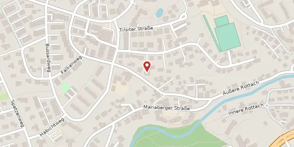Karte der Umgebung von Königsberger Str. 8, 87439 Kempten