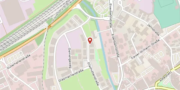 Karte der Umgebung von Glashüttenstraße 30, 77855 Achern