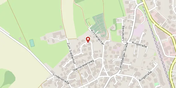 Karte der Umgebung von Gartenäcker 22, 86938 Schondorf